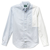 AGES Blue Stripe Deco Oxford