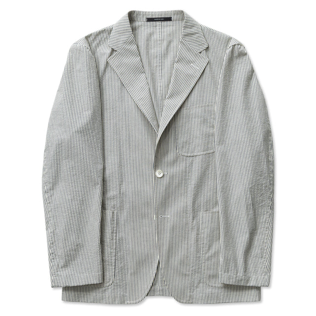 Japanese Seersucker Simple Jacket