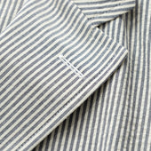Japanese Seersucker Simple Jacket
