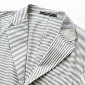 Japanese Seersucker Simple Jacket