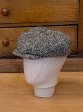 SuperDuper Hats, Simonon Newsboy Hat, B/W Flash