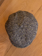 Superduper Hats Simonon Newsboy Hat B W Flash