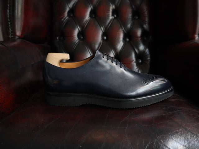 "Grant" in Navy Calf - MH71