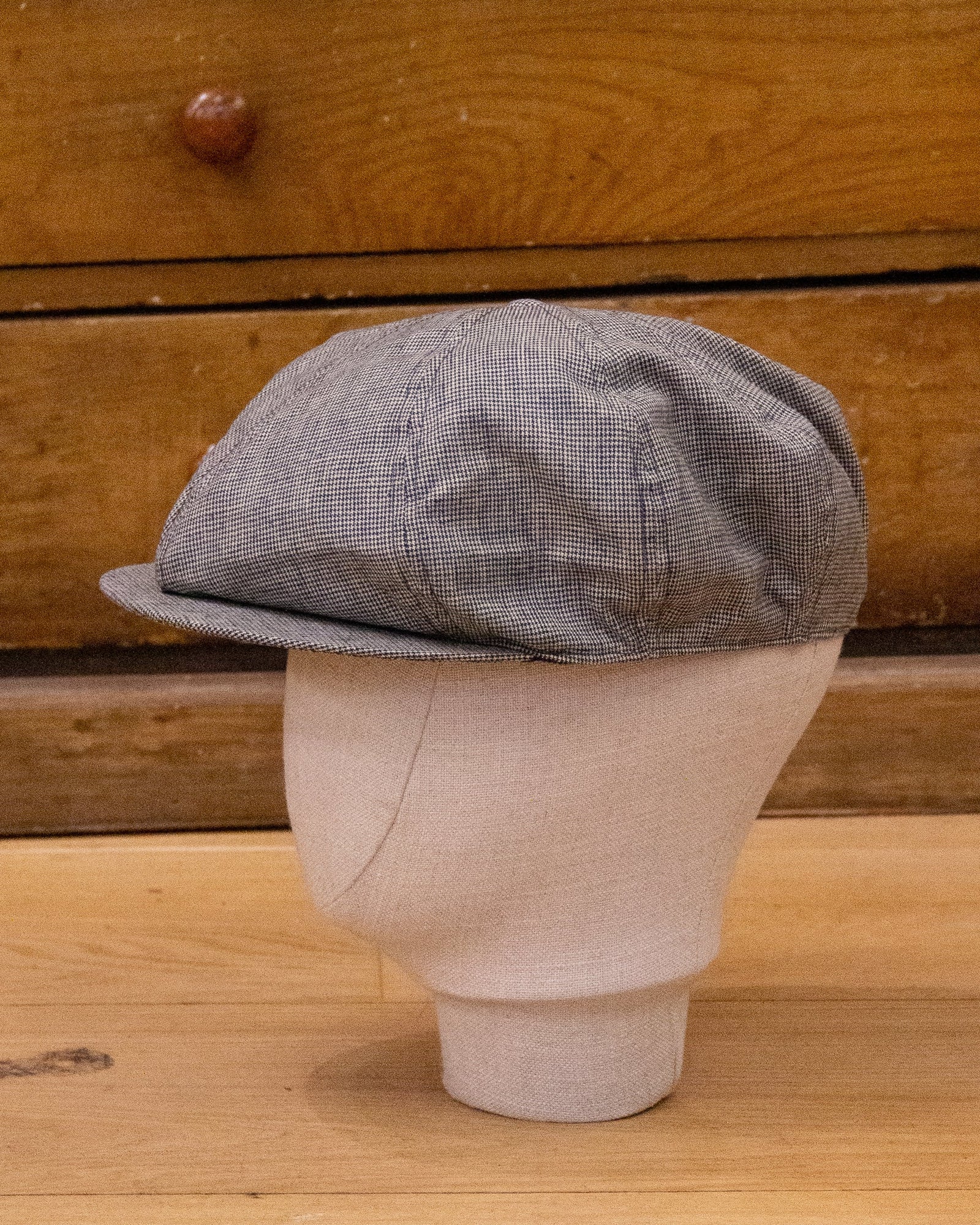 Belafonte Ragtime Clothing 28 33 Peaky Hat Linen Cotton Houndstooth