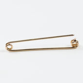 18ct Gold Collar Pin