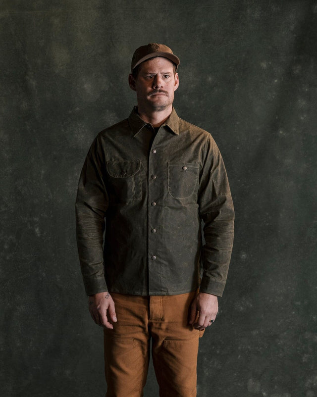 Canvas Workshirt - Military Olive