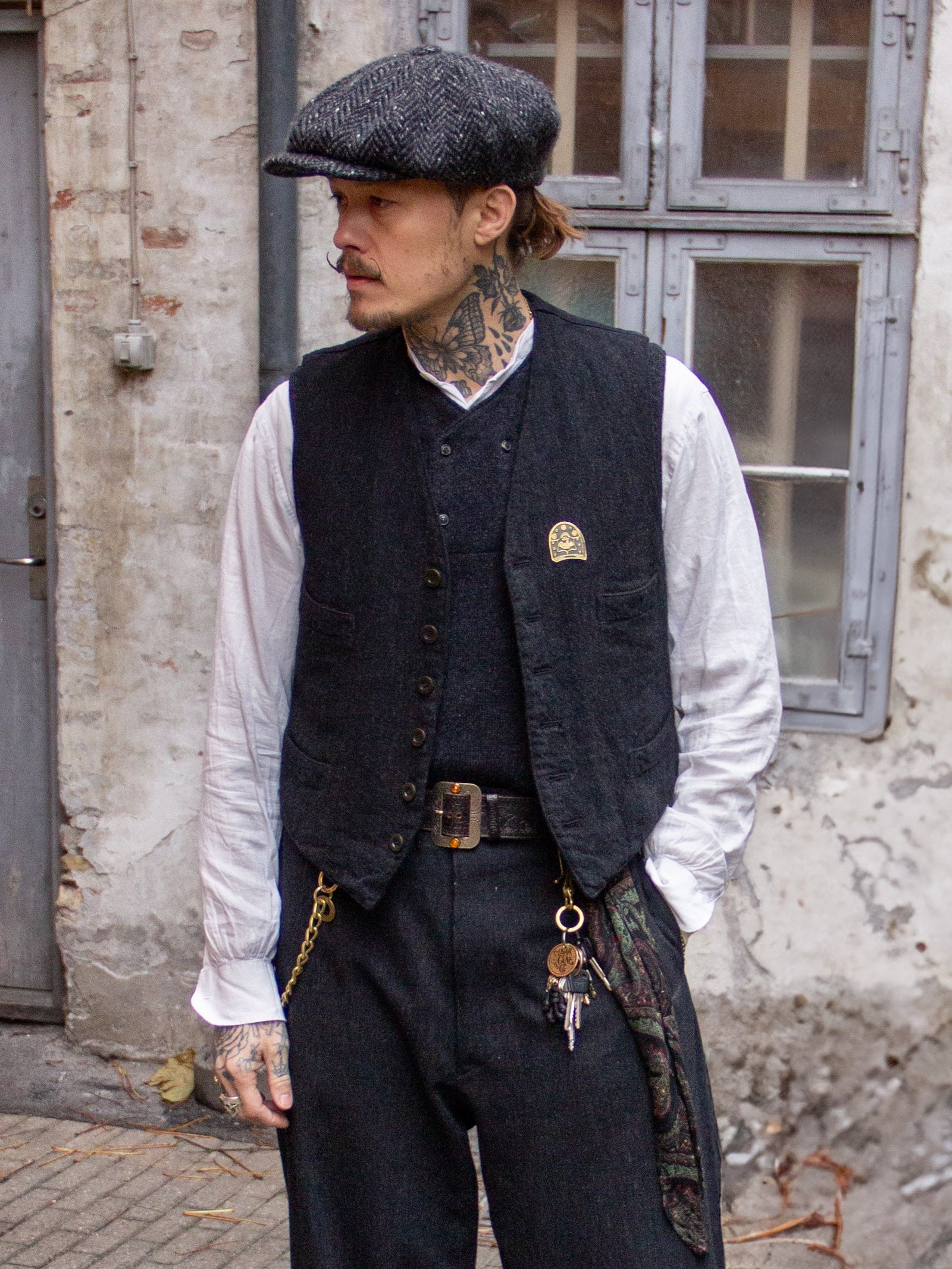 Belafonte Ragtime Clothing Service Vest Mix Serge 27 14