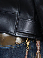 Y 2 Y2 02 1930 S Double Motorcycle Jacket Eco Horse
