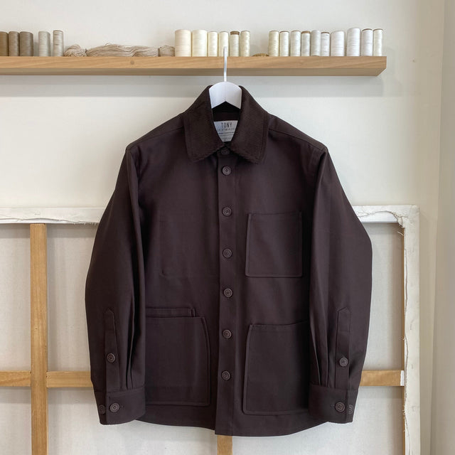 Chocolate Canvas Chore Coat