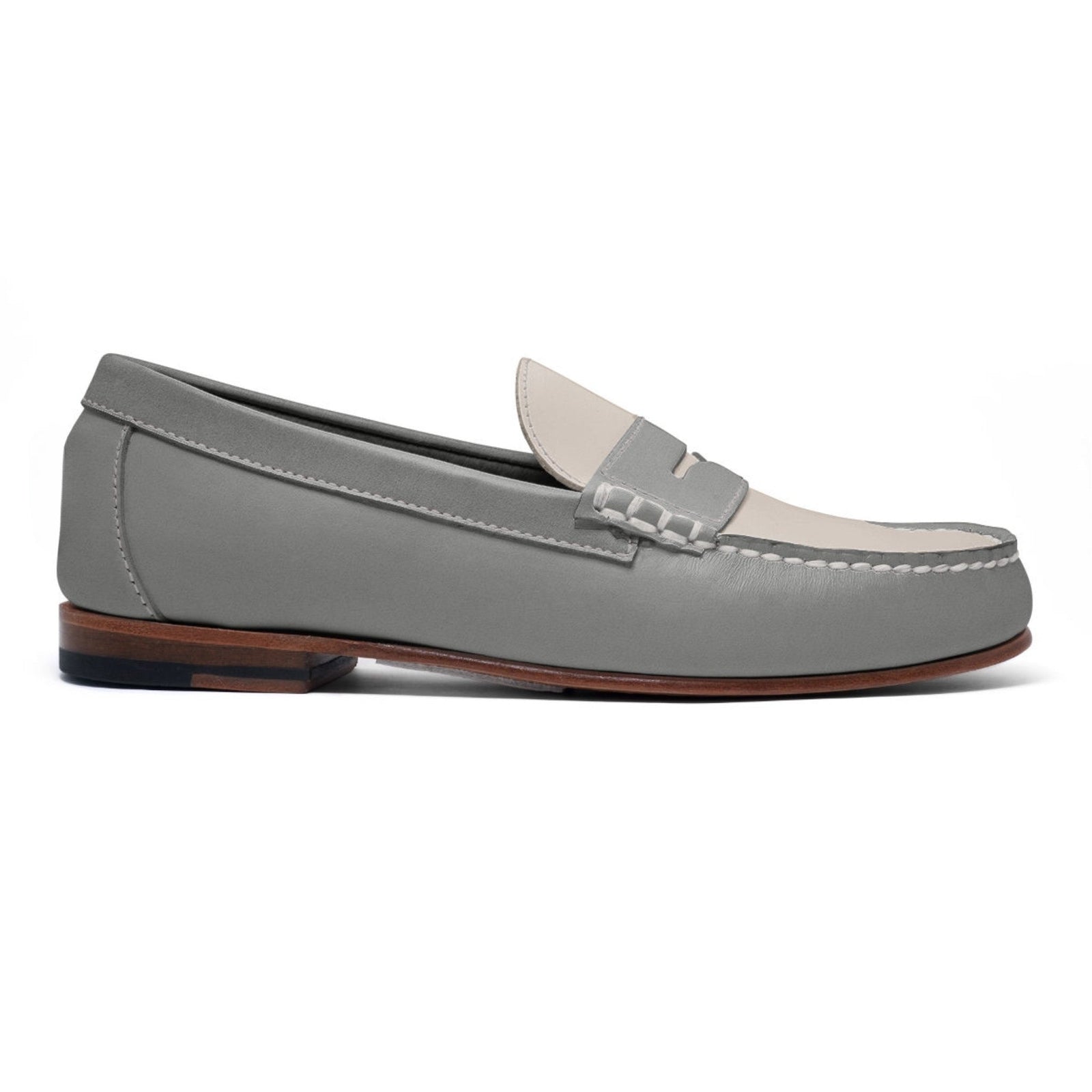 Men's Penny Loafer Classic LE: Grey/Ivory