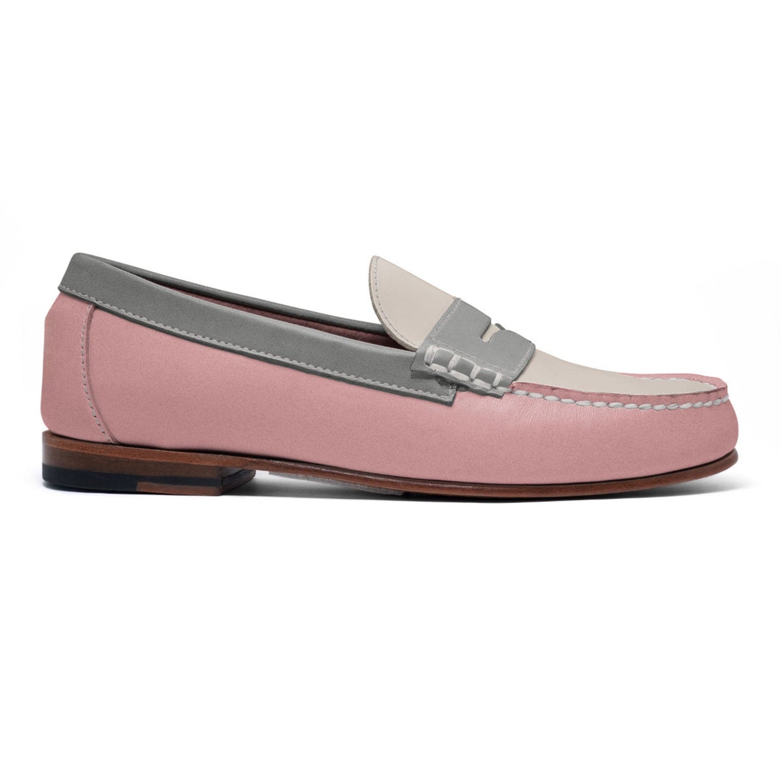 Men's Penny Loafer Classic LE: Pink/Grey/Ivory
