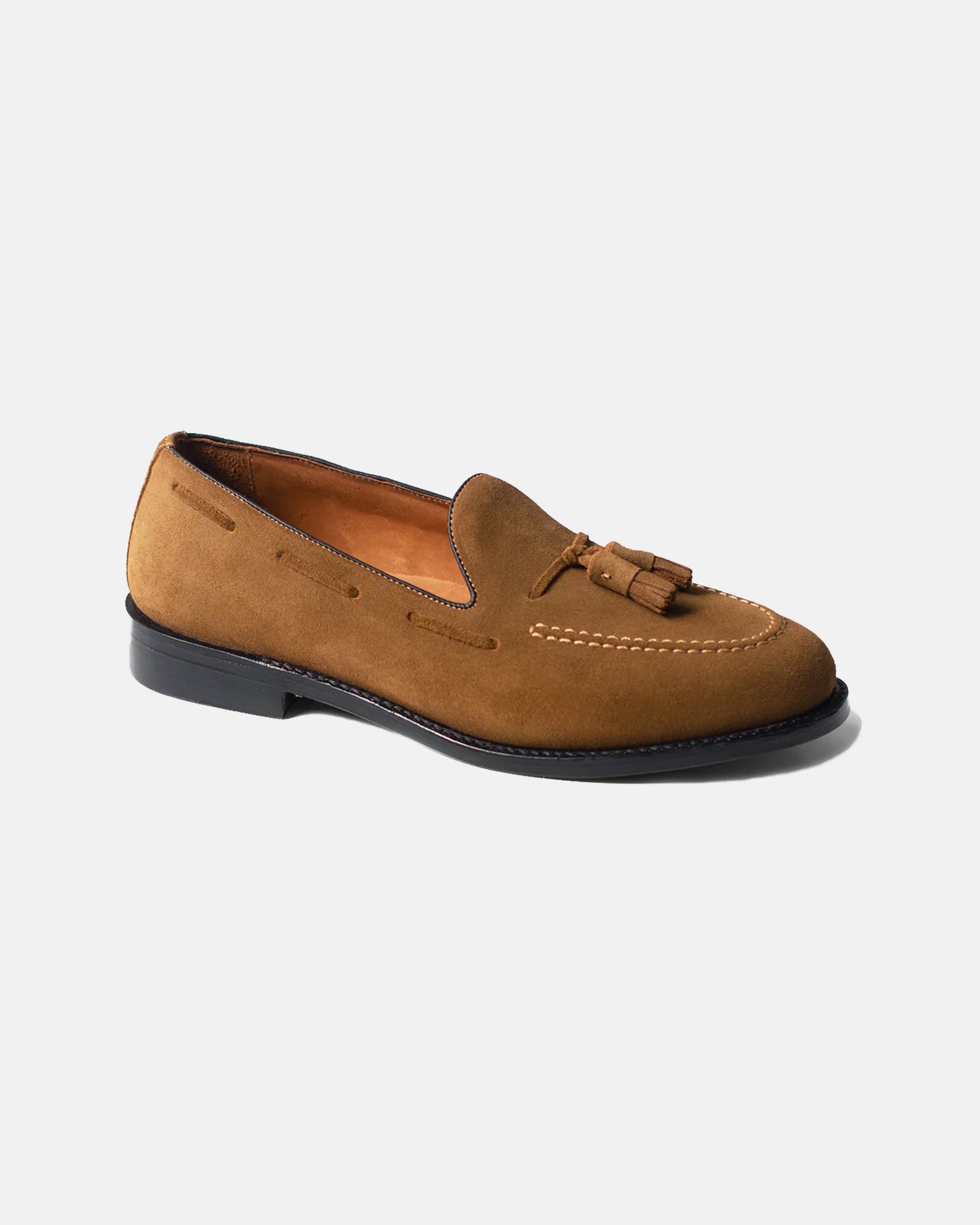 Suede Tassel Loafer