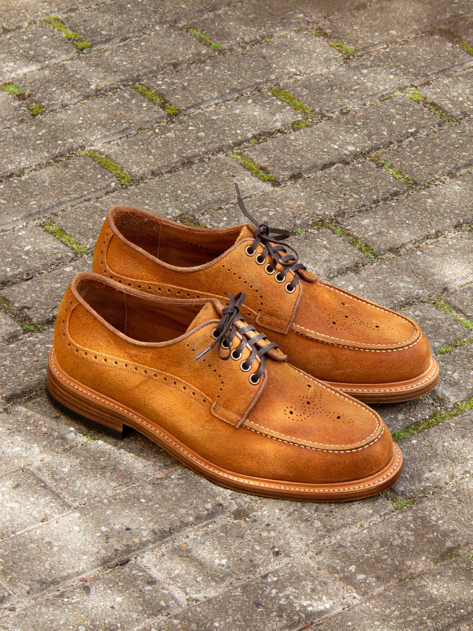 Bright Shoemakers Moc Derby Rough Out