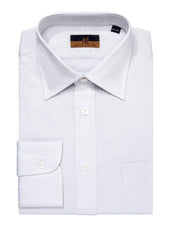 Light Grey Pique Shirt - Elgin Fit (SLIM)