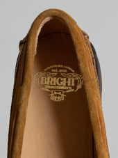 Bright Shoemakers Kiltie Moc Loafer Gold Tan