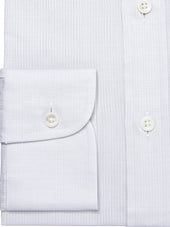 Light Grey Pique Shirt - Elgin Fit (SLIM)