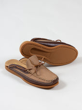 Bright Shoemakers Mule Slipper Walnut