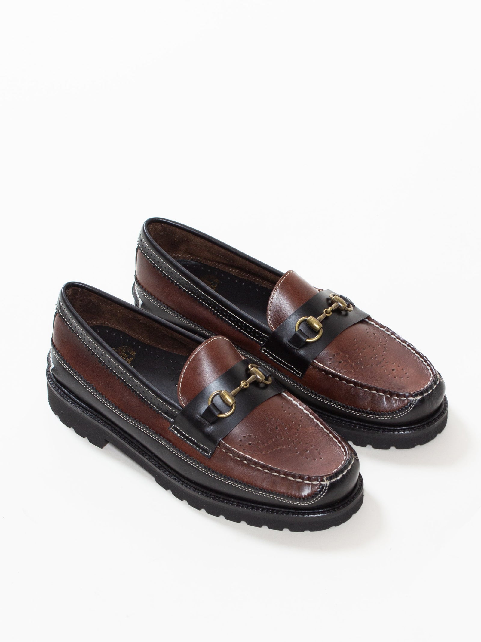 Bright Shoemakers Bit Moc Loafer Brown