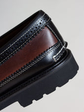 Bright Shoemakers Bit Moc Loafer Brown