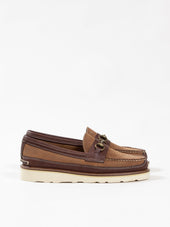 Bright Shoemakers Bit Moc Loafer Brown