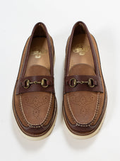 Bright Shoemakers Bit Moc Loafer Brown