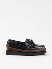 Bright Shoemakers Kiltie Moc Loafer Brown