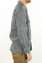 Nihon Menpu Linen Cotton Selvedge Gingham Dust Bowl Workshirt