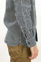 Nihon Menpu Linen Cotton Selvedge Gingham Dust Bowl Workshirt
