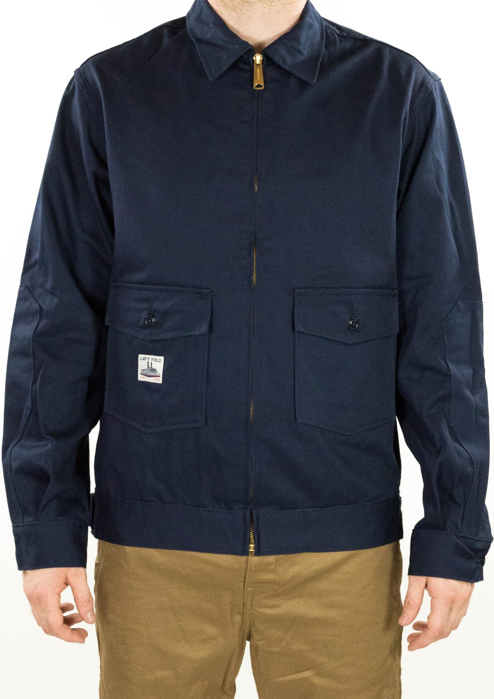 Work Uniform Greaser Garage Jacket 9 Oz Twill
