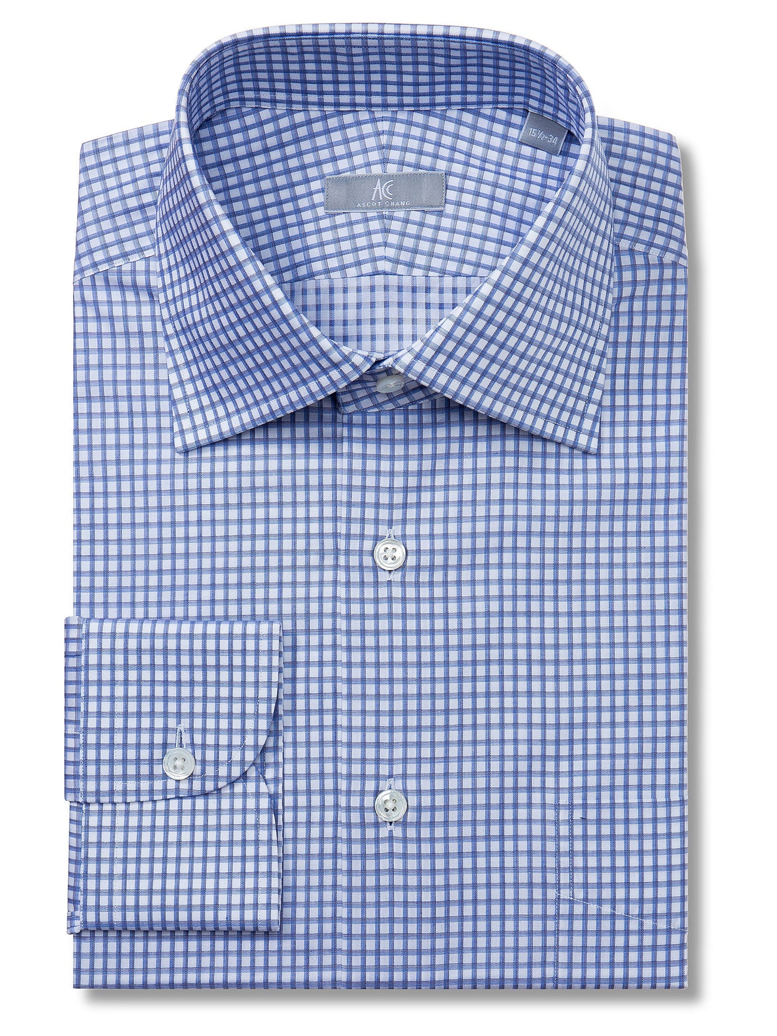 Two Tone Check Shirt Fenwick Fit
