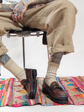 Bright Shoemakers Bit Moc Loafer Brown