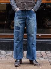 Fullcount, Star Wabash Workers Pants HW, Indigo Blue, 1138HW