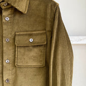 Dead Stock Bronze Wide Wale Corduroy Overshirt