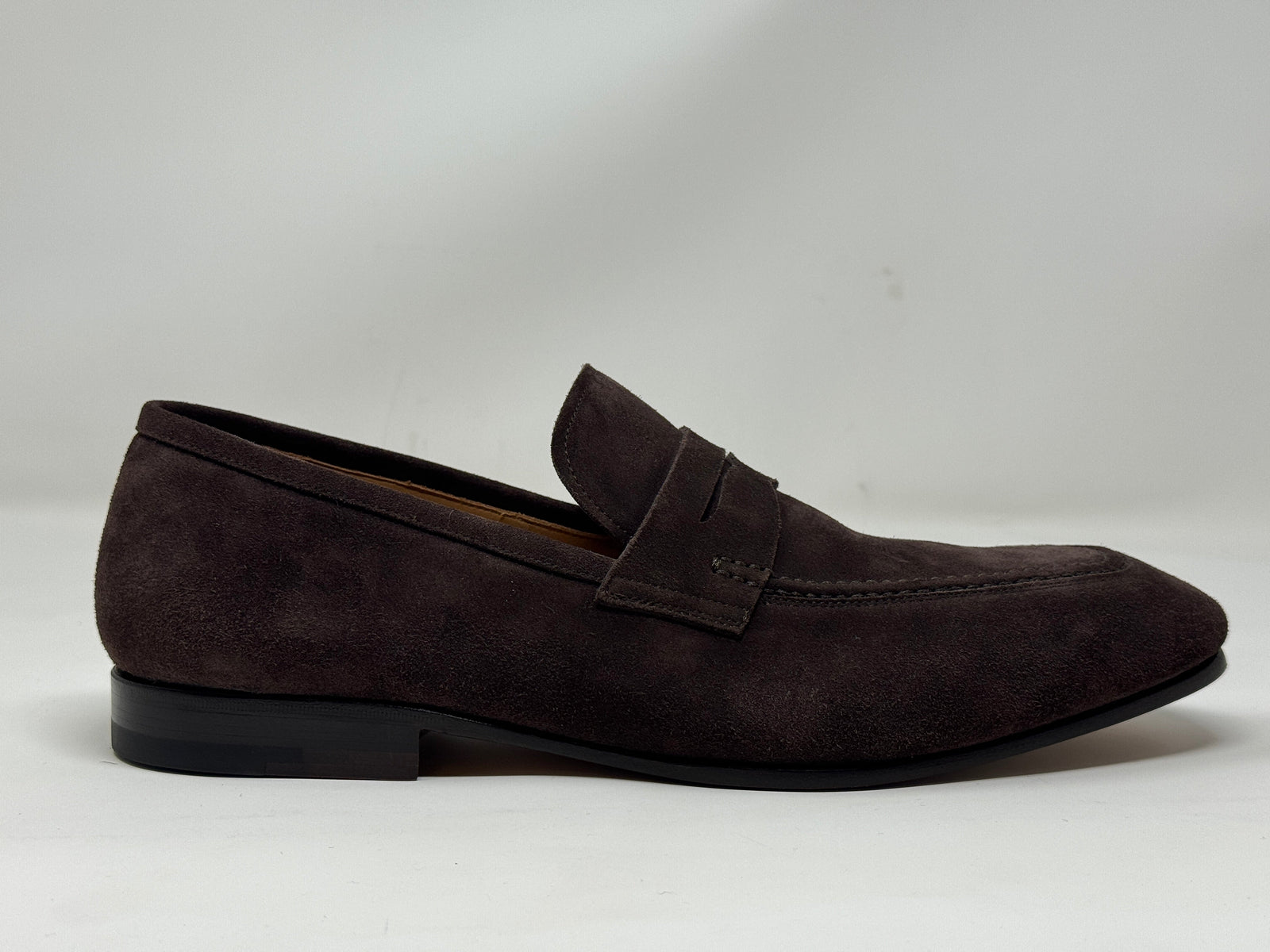 Portofino Loafer In Mole Suede