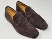Portofino Loafer In Mole Suede
