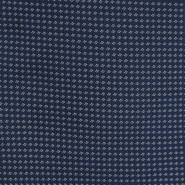 Micro Patterned Tie in Navy