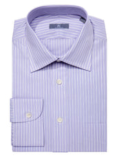 Light Purple Butcher Stripe Shirt - Elgin Fit (SLIM)