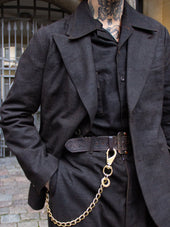 Belafonte Ragtime Clothing Peaked Lapel No Lining Jk Doromole Slub Yarn 30 5 Doro