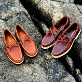 Belgrade Camp Loafer - Cognac Bison