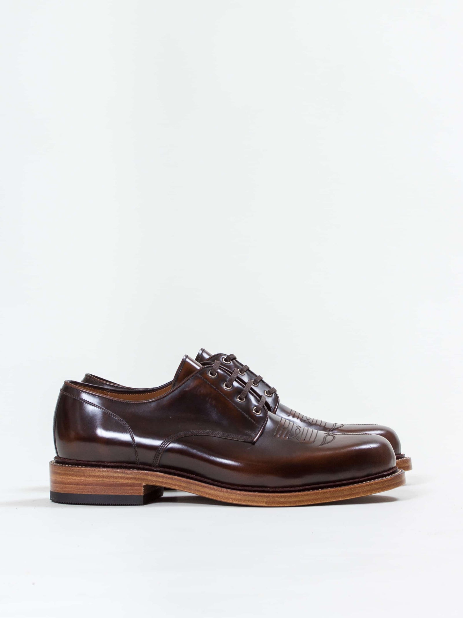 Bright Shoemakers Western Derby Highshine