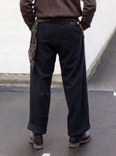 Belafonte Ragtime Clothing Hiback Trousers Worn Yarn Wool 29 5