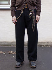 Belafonte Ragtime Clothing Hiback Trousers Worn Yarn Wool 29 5