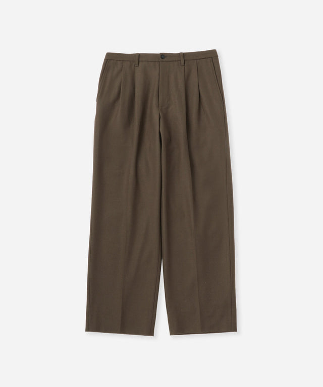 George Flannel Two Tuck Pant