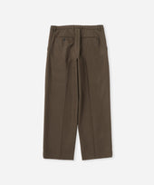 George Flannel Two Tuck Pant