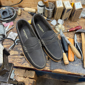 Beefroll Penny Loafer - Charcoal Grizzly