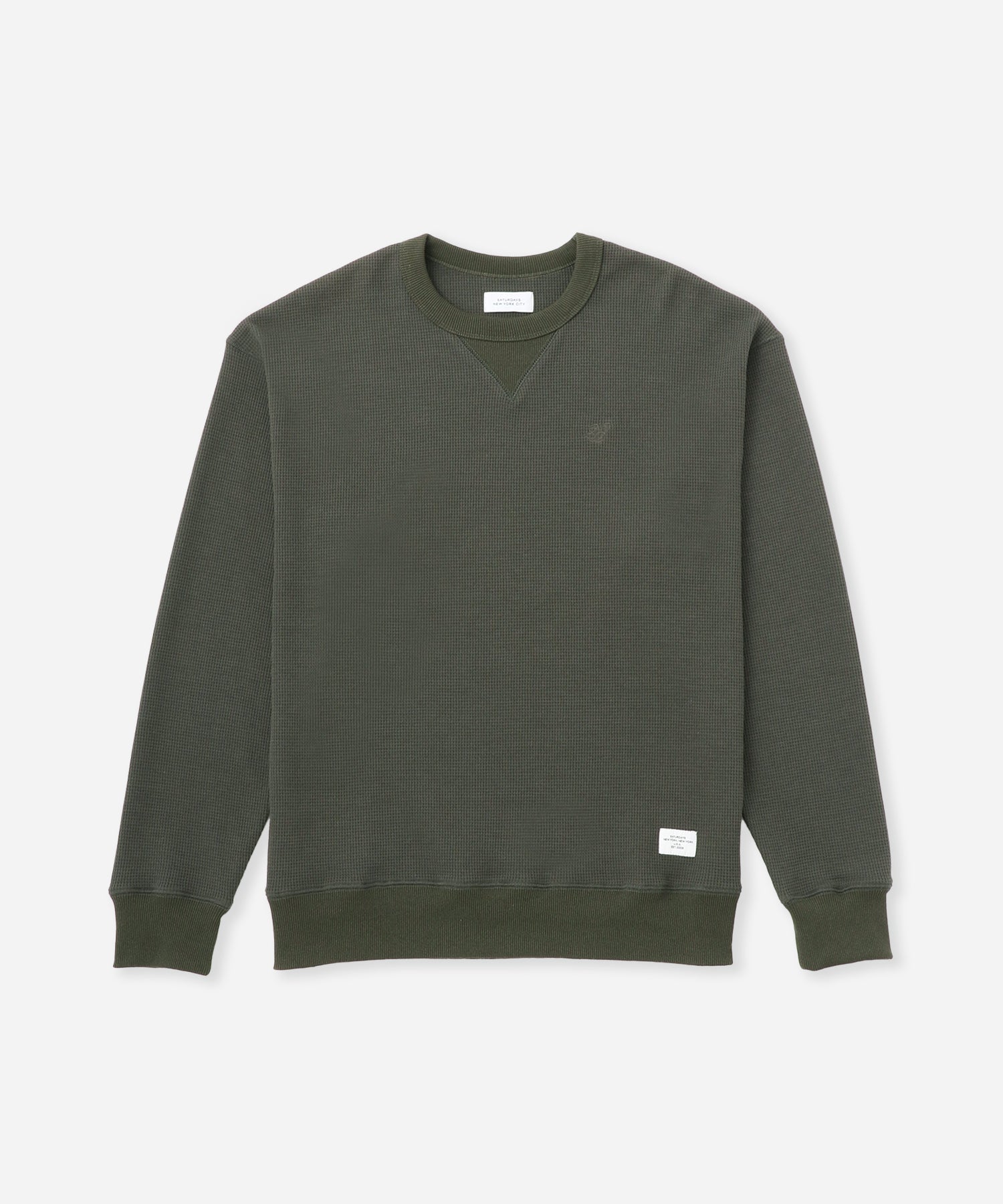 SNYC Waffle Relaxed Top