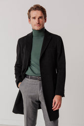 Coat Ingwar En Laine Et Cachemire