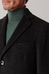 Coat Ingwar En Laine Et Cachemire