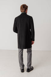 Coat Ingwar En Laine Et Cachemire