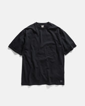 Ian Vintage Pocket Tee Mezzanotte Blu 7 75 Oz All Season Cotton Jersey